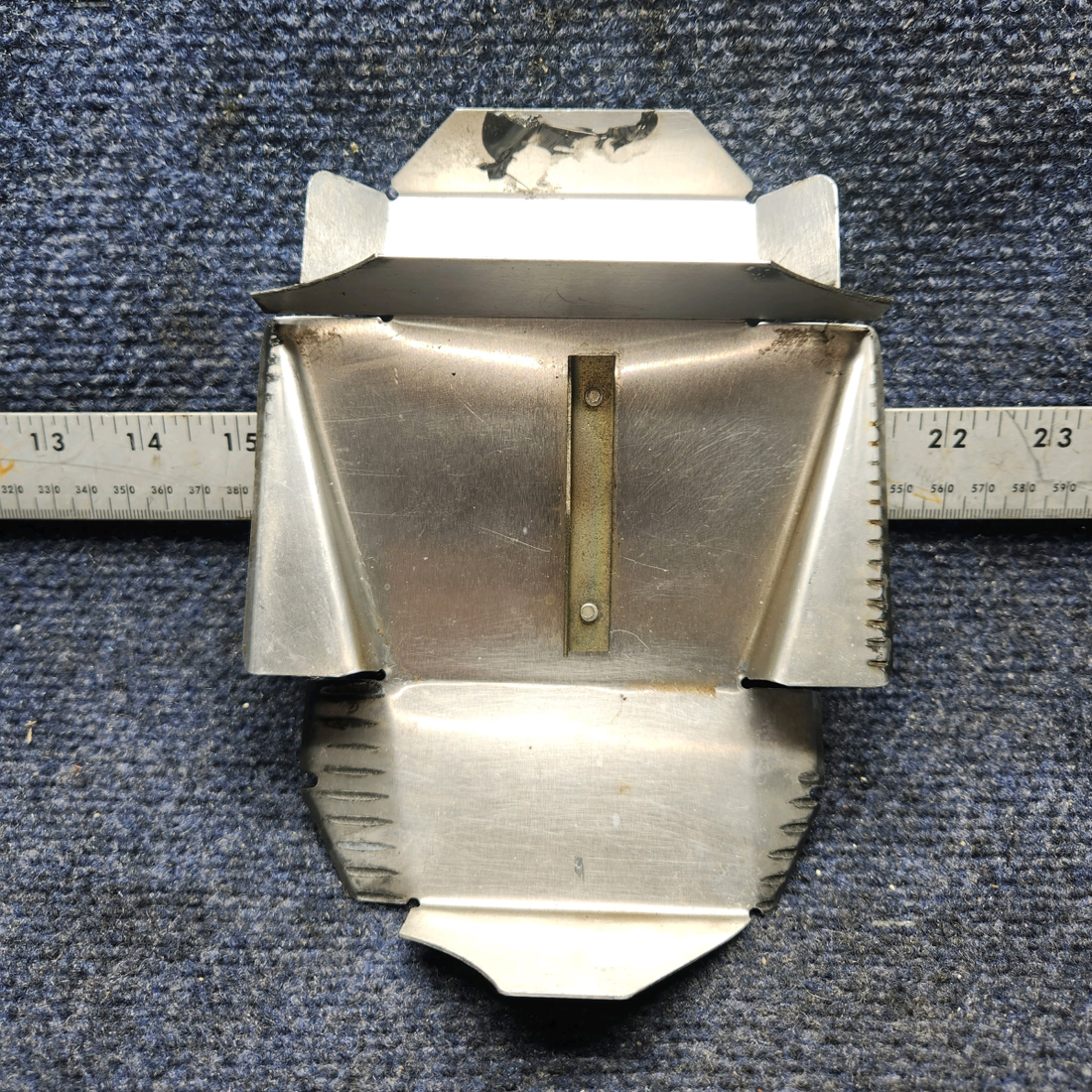 Used aircraft parts for sale, 72152 / 71611 / 71610 Lycoming O-540 PIPER PA-24-250 Intercylinder Baffele with retainer  & Hook