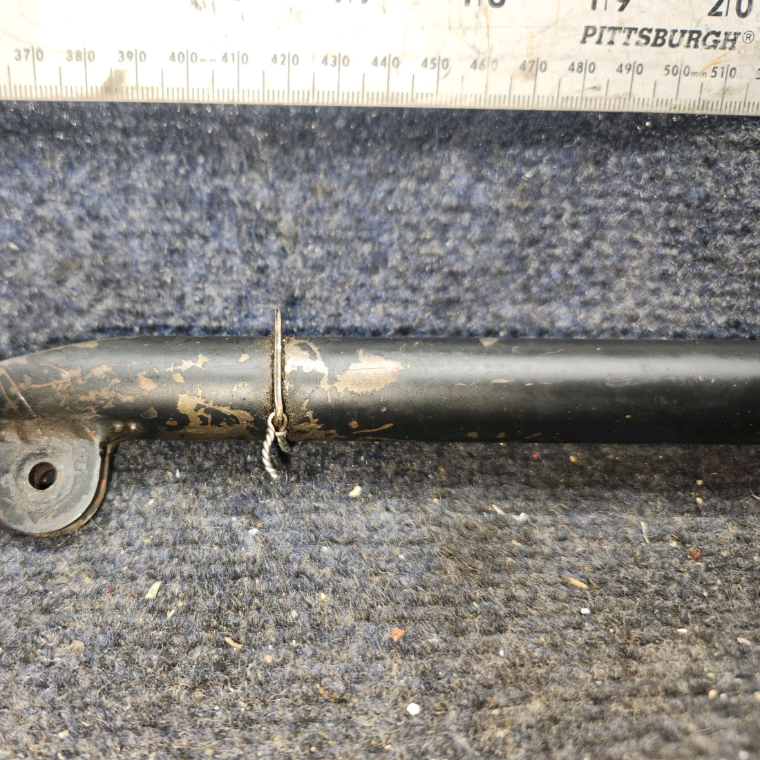 Used aircraft parts for sale, 62829-003 Piper PA28-140 Rudder Trim Shaft Assy