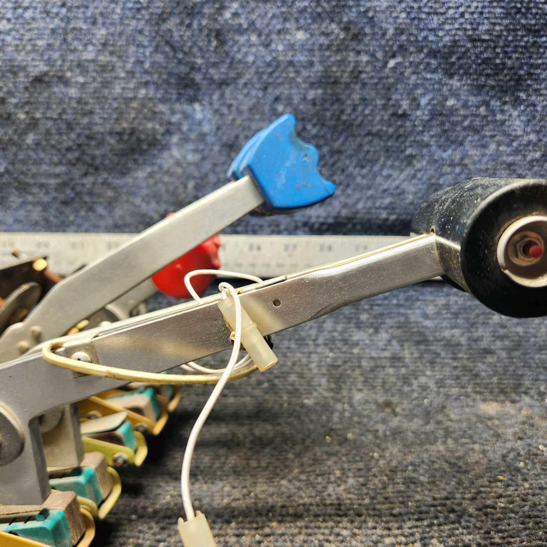 Used aircraft parts for sale, 50331-003 Piper Cheyenne II Control Pedestal / Quadrant Assembly with Switches