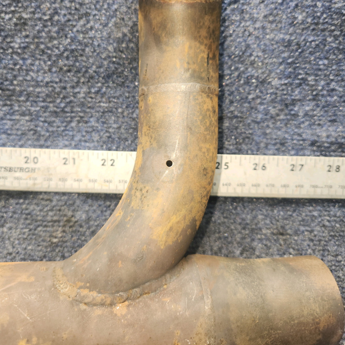 Used aircraft parts for sale, 96-950002-31 BEECHCRAFT 95-55B Exhaust Stack Assembly – Cylinder #3