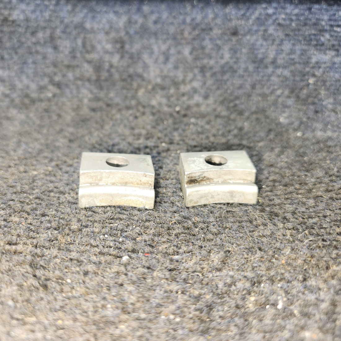 Used aircraft parts for sale, 66M21195 Lycoming O-320 Piper PA28-161 Magneto Clamp - Set of 2