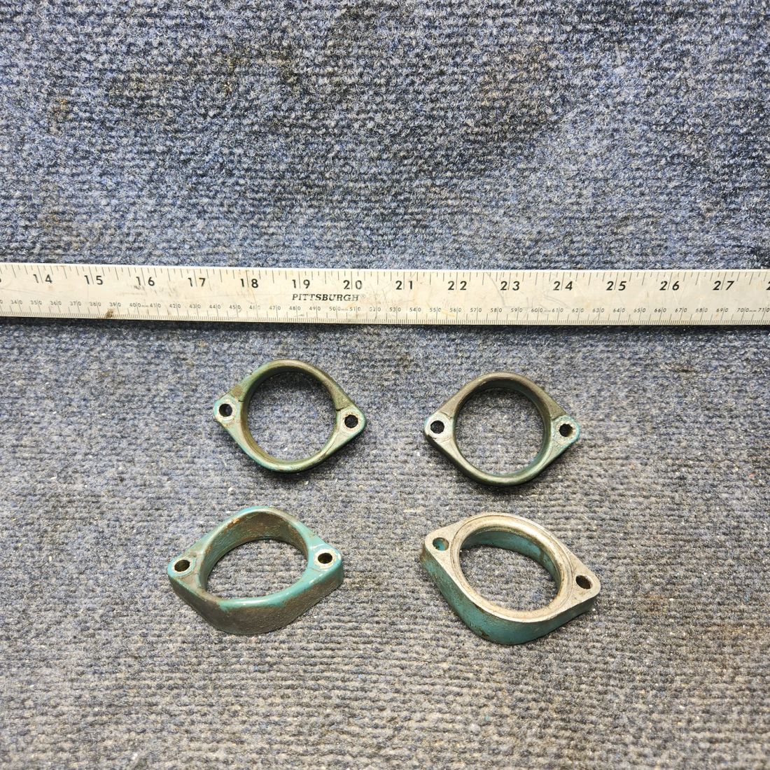 Used aircraft parts for sale, 73346 Lycoming O-320 Piper PA28-140 Upper Intake Pipe Flange – Price is for Each