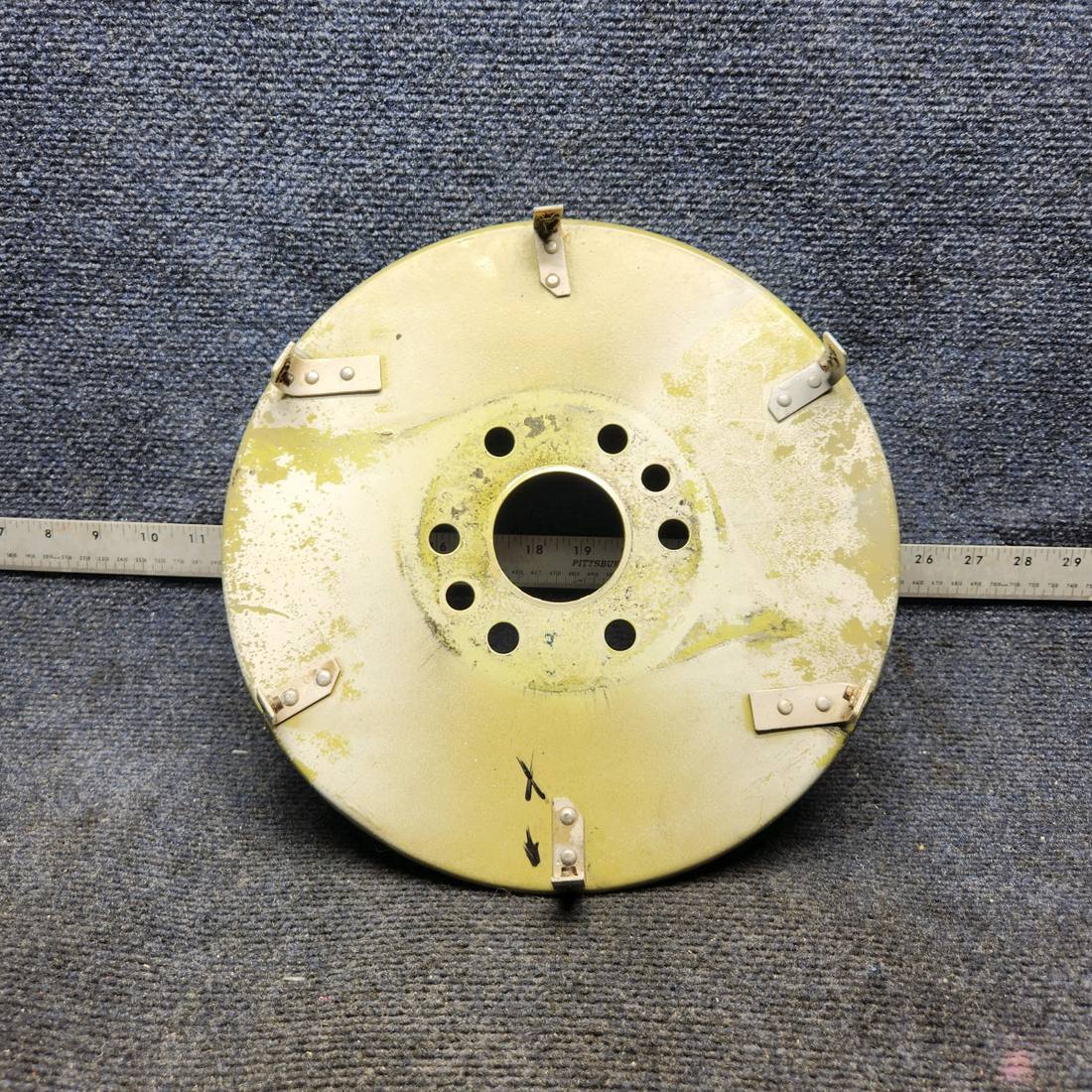 Used aircraft parts for sale, 169-960011-1 Beechcraft A23A Musketeer Custom III PROPELLER SPINNER AFT BULKHEAD