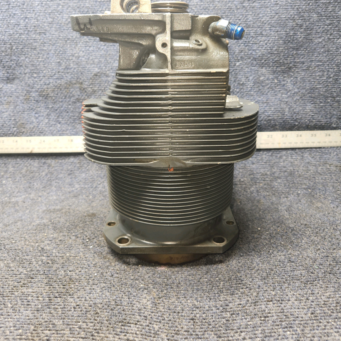 Used aircraft parts for sale, LW-12416 Lycoming O-320-D2A Piper PA28-140 CLY Wide Deck Chrome with High Compression Piston