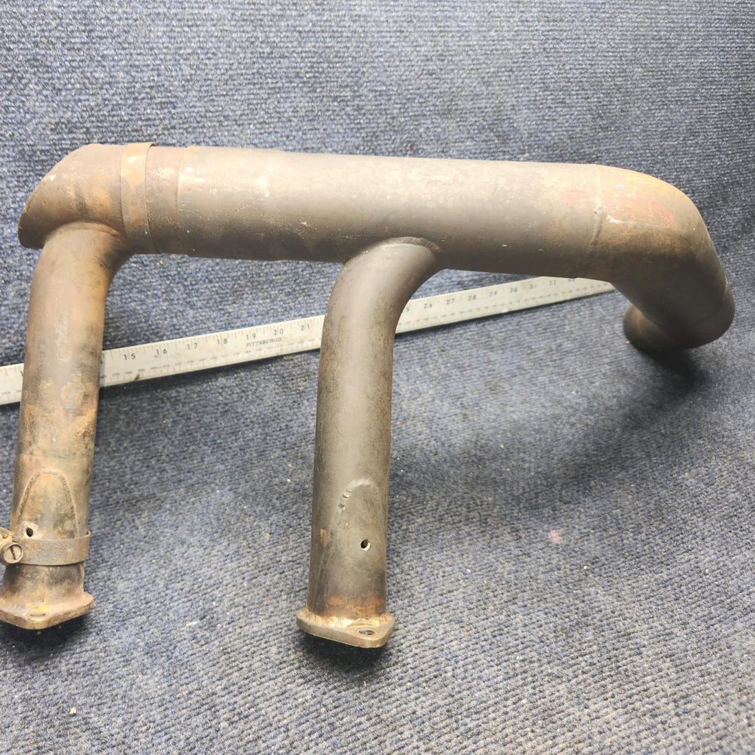 Used aircraft parts for sale, 2454000-16 Cessna 172RG Riser Weld Assy-Exhaust LH