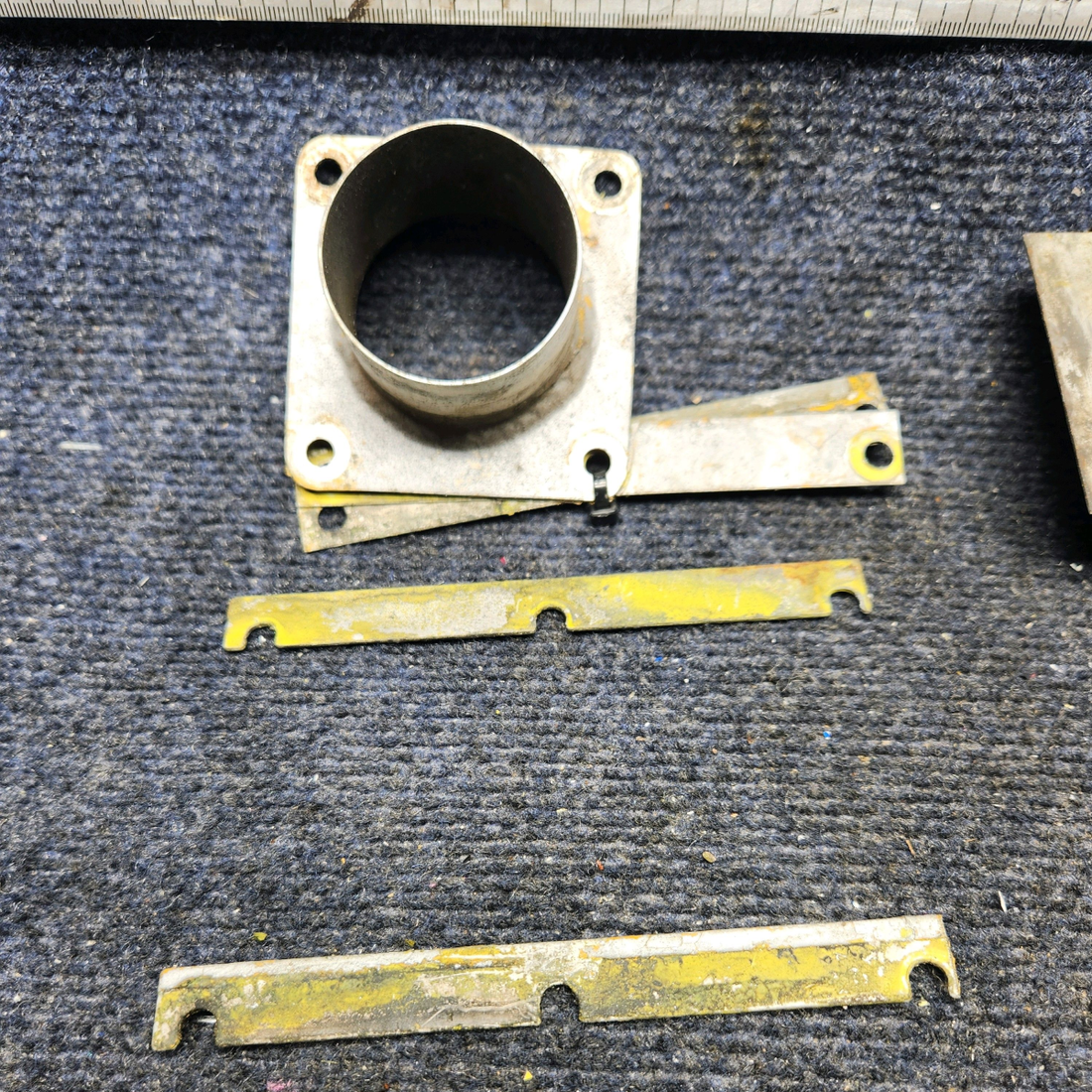 Used aircraft parts for sale, 169-910028-5 Beechcraft A23A Musketeer Custom III DEFROST VALVE WELD