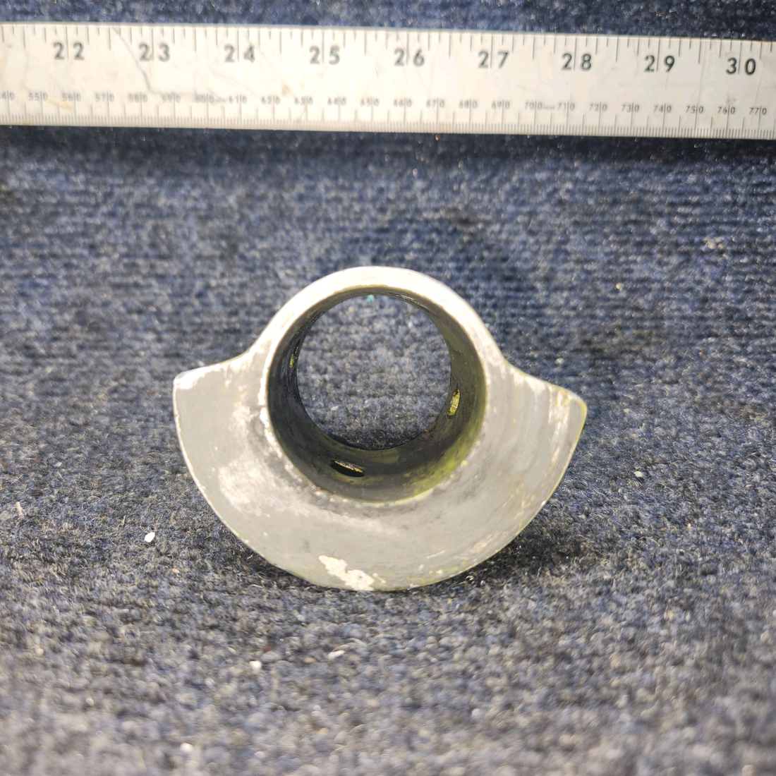 Used aircraft parts for sale, 62856-000 Piper PA28-140 Flap Torque Tube Fitting Assy LH