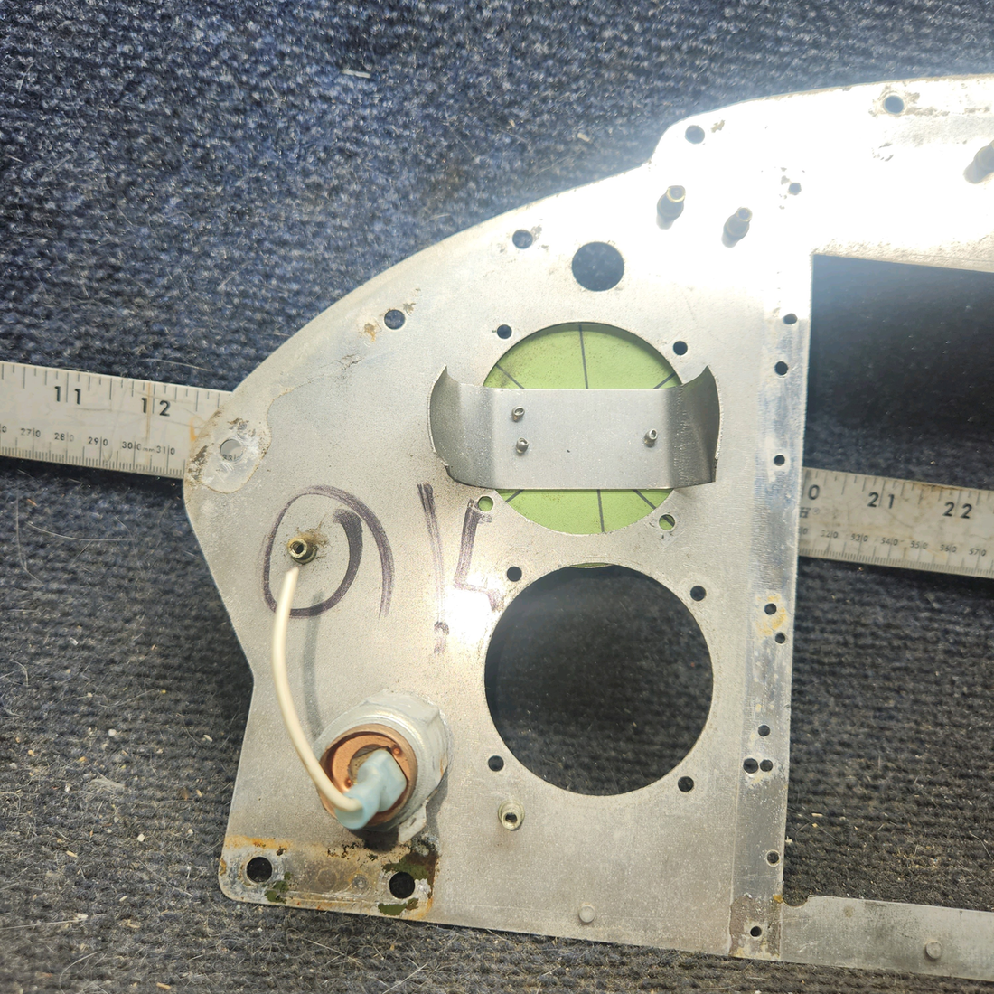 Used aircraft parts for sale, 99959-004 piper PA-28-181 Upper Instrument Panel Cover