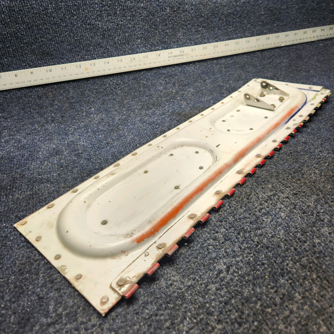 Used aircraft parts for sale, 98509-002 Piper PA32RT-300 NOSE GEAR DOOR ASSY FWD LH MINOR BENT