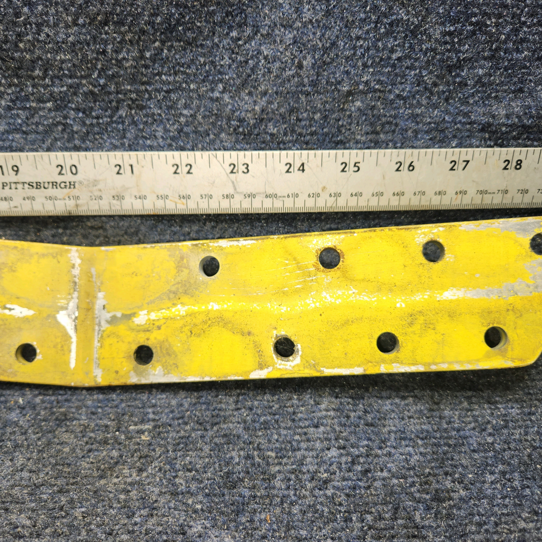 Used aircraft parts for sale, 20433-000 PIPER PA-24-250 Plate Main Spar Lower Attachment