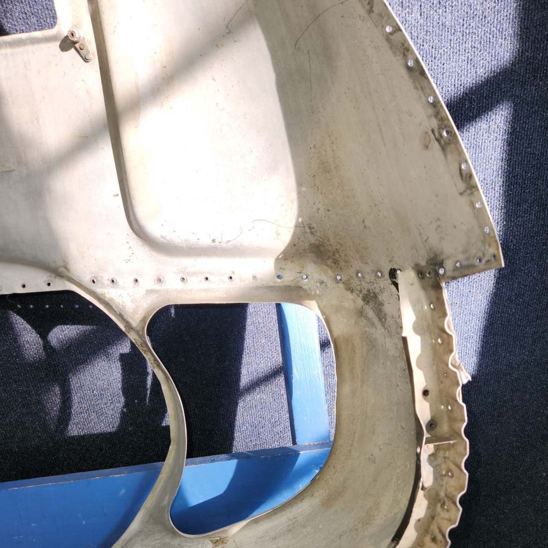 Used aircraft parts for sale, 35-410446-45 Beechcraft F35 Cowling Nose Bowl