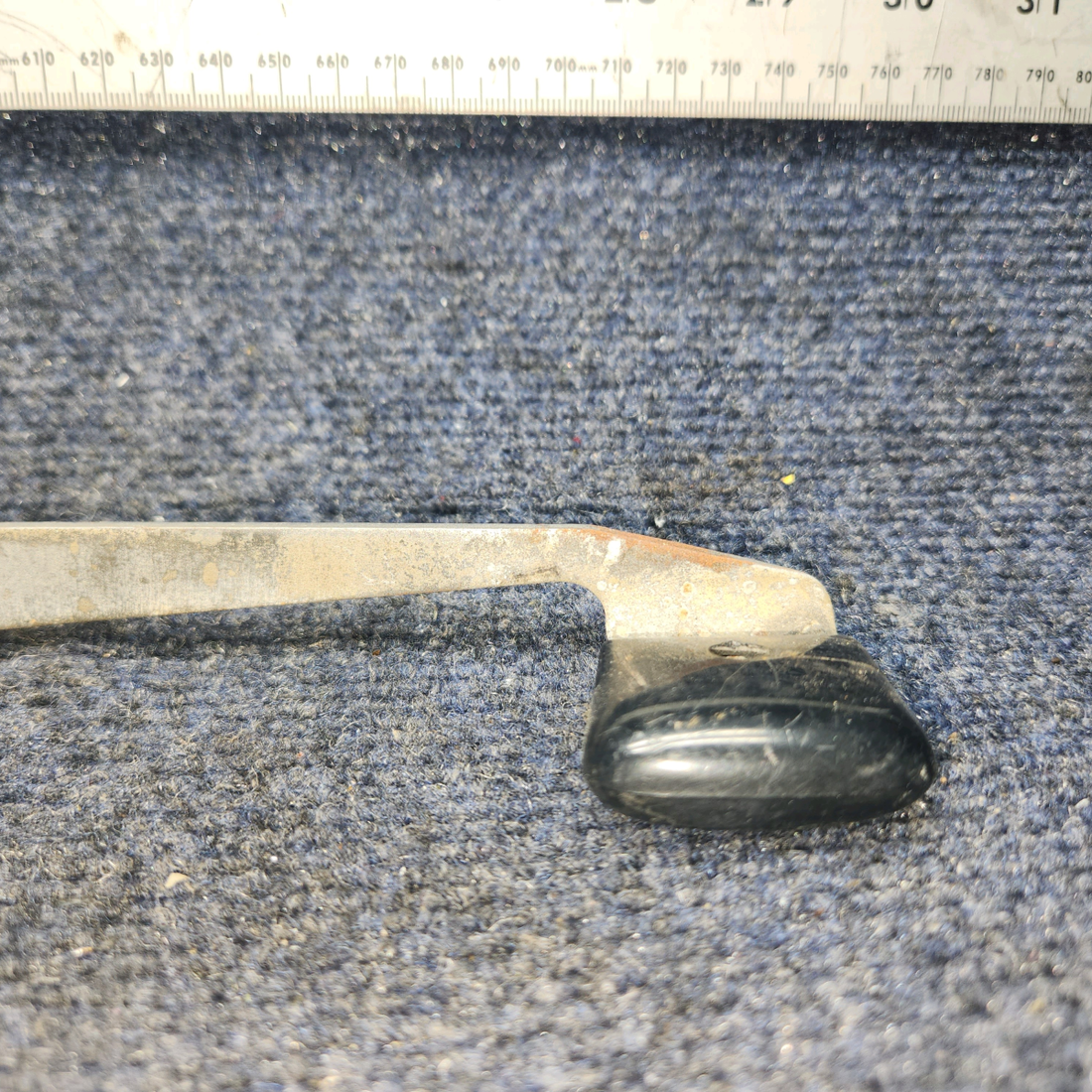 Used aircraft parts for sale, 79515-013 Piper PA28 Warrior Interior Cabin Door Handle Assy