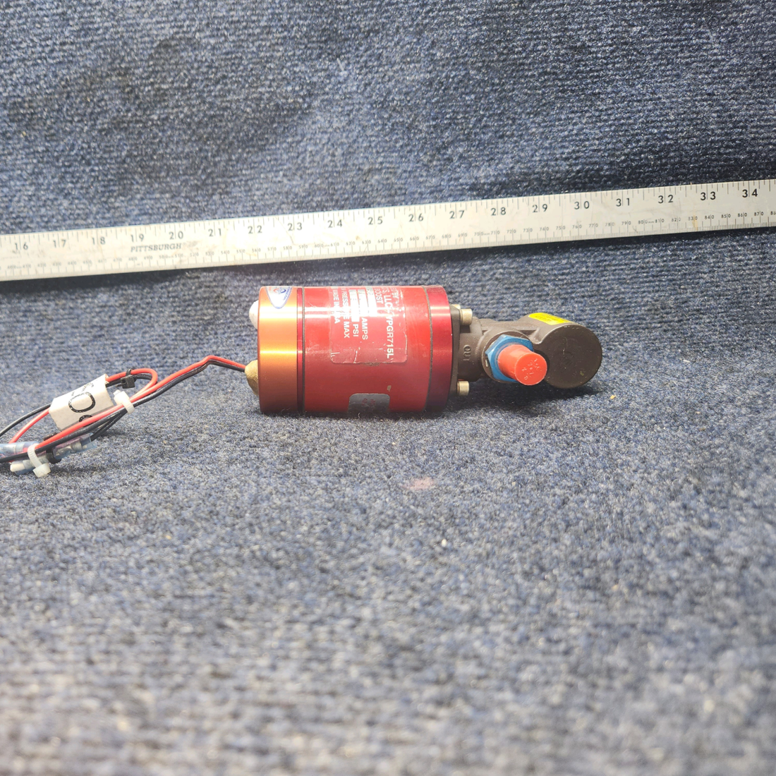 Used aircraft parts for sale, 1500-00-15 Cessna 172RG Fuel Boost Pump 28 Volts.