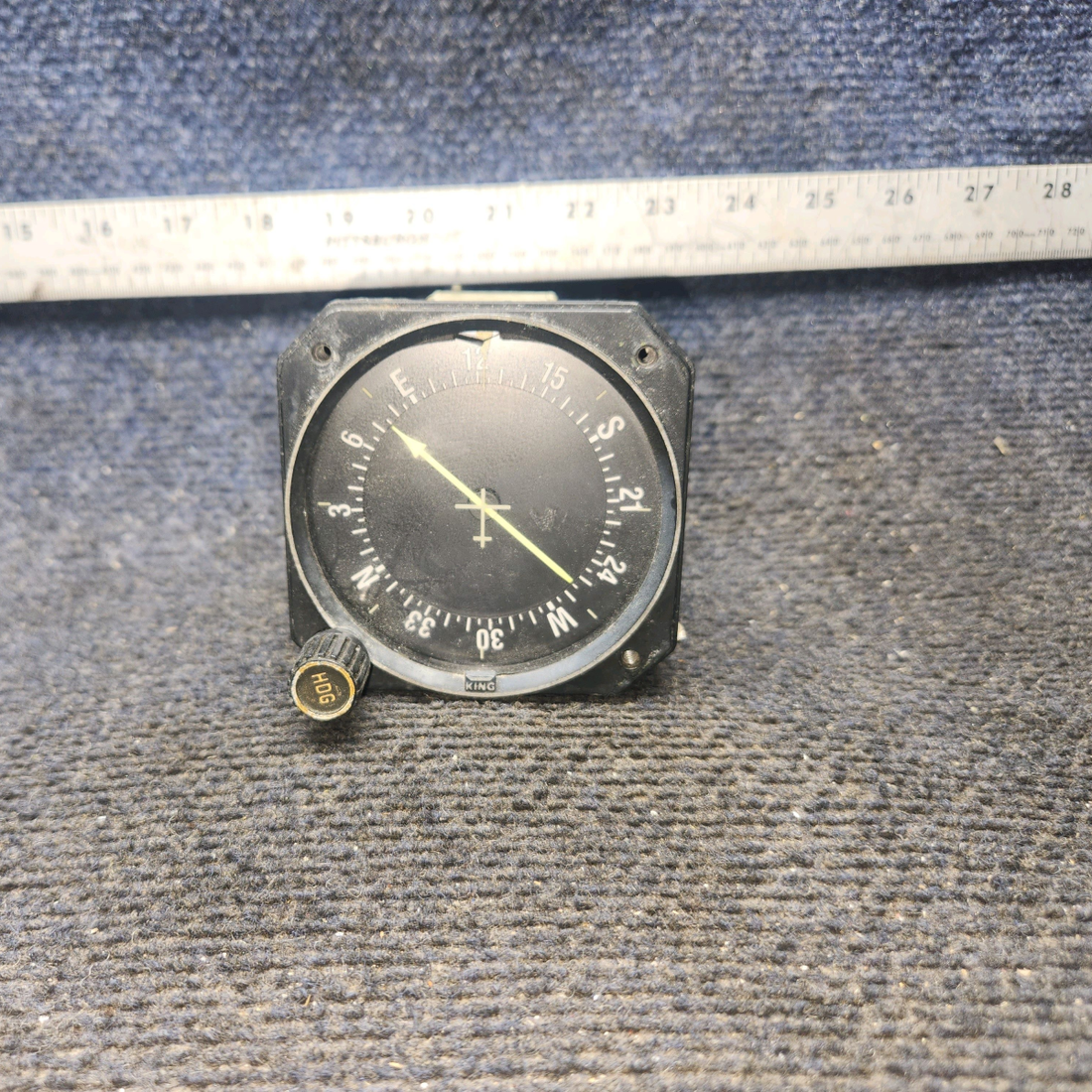 Used aircraft parts for sale, 066-3063-00 Bendix King KI-227 Piper PA34-200T KI227 ADF Indicator