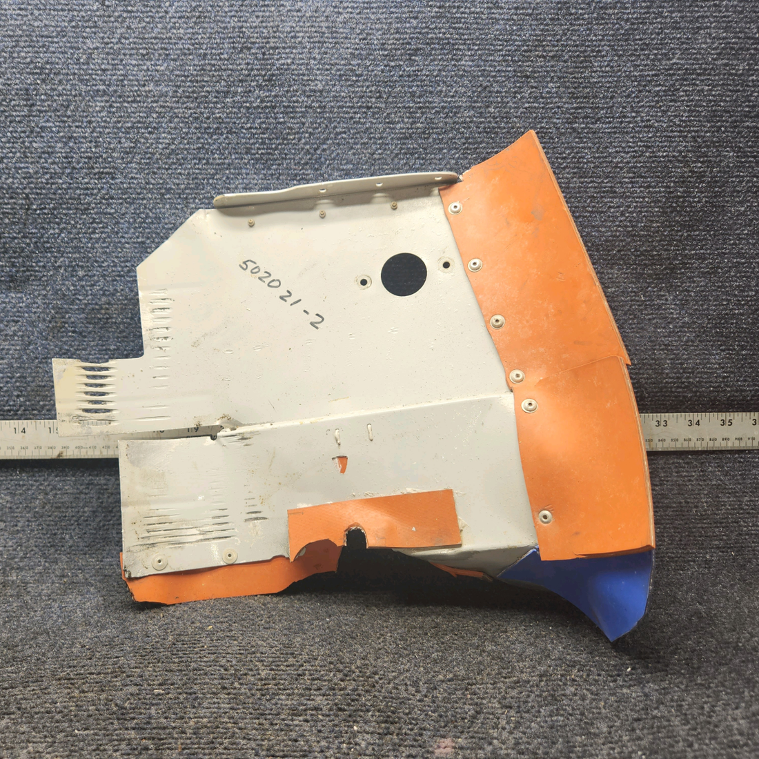 Used aircraft parts for sale, 502021-2 Grumman A5B Rear Baffle - RH
