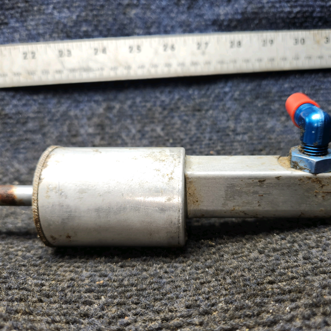 Used aircraft parts for sale, 0541138-16 Cessna 172F Master Brake Cylinder Assembly