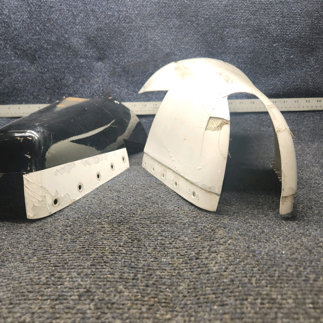 Used aircraft parts for sale, 169-440011-1 Beechcraft A24R Tailcone Assembly (Holes Enlarged)(Crack in Back)