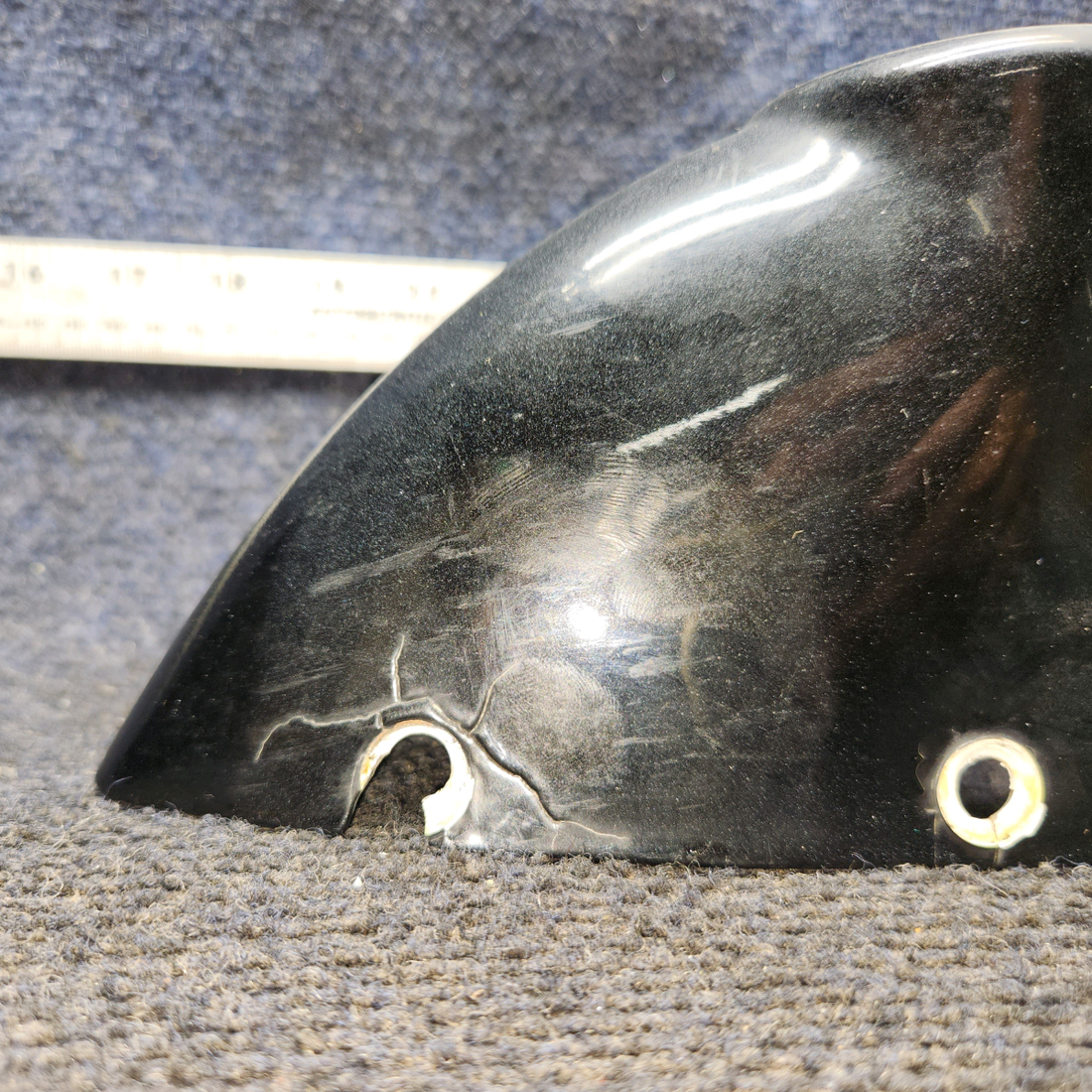 Used aircraft parts for sale, 99032-002 Piper PA28-161 Vertical Fin Tip Assembly