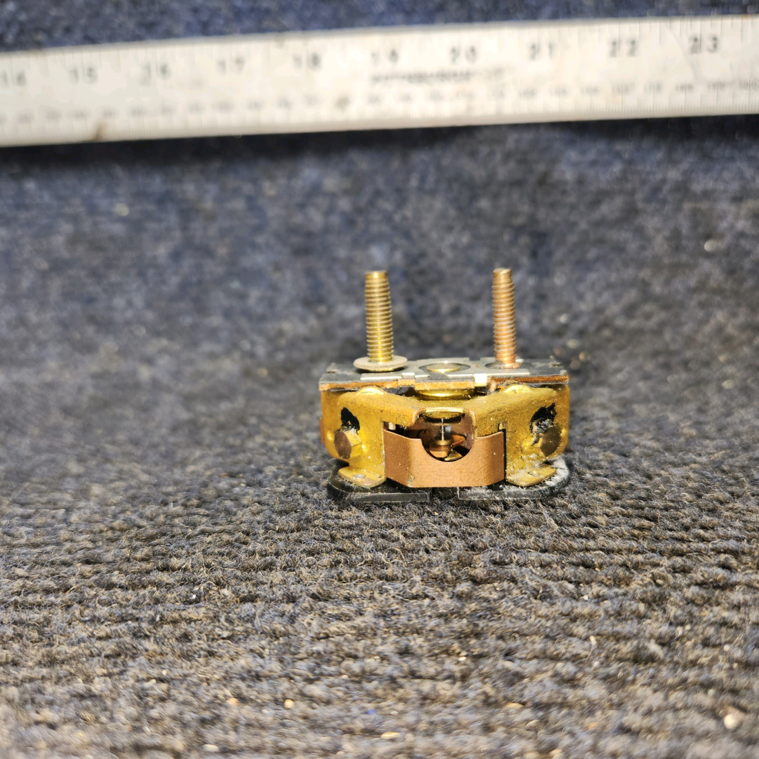 Used aircraft parts for sale, 433549 Stewart-Warner Cessna Fuel Gauge Indicator