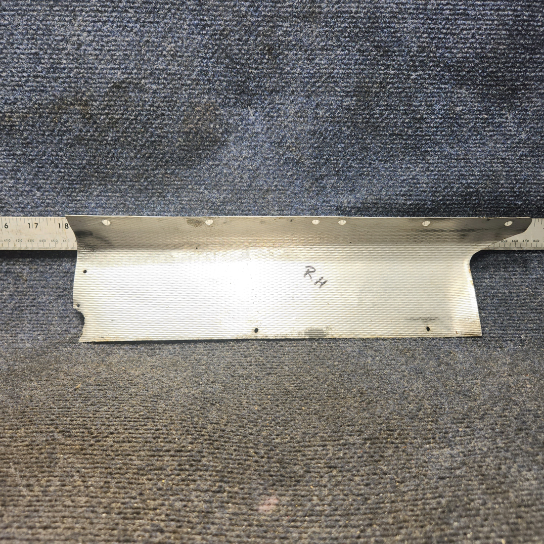 Used aircraft parts for sale, 76129-007 Piper PA28-161 Cabin Heat Duct Rear Assy - RH