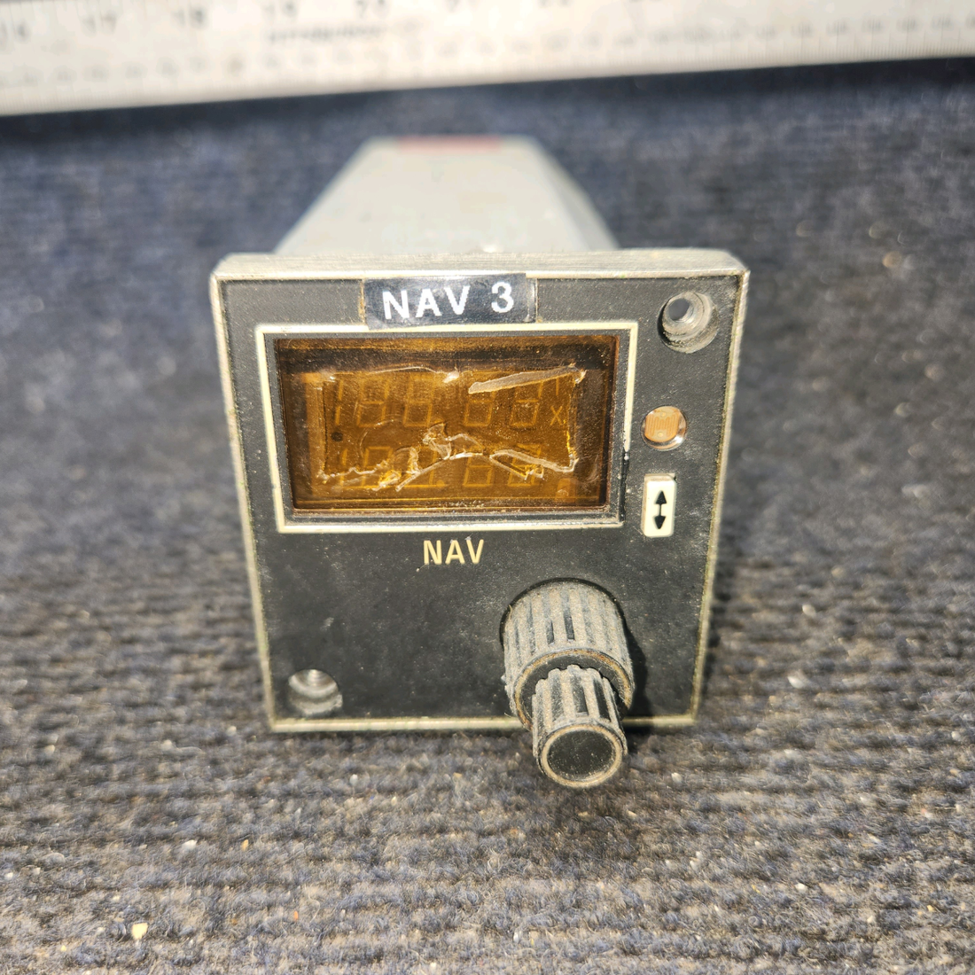 Used aircraft parts for sale, 071-1216-22 Bendix King KFS-674 Cessna 180 Nav Control