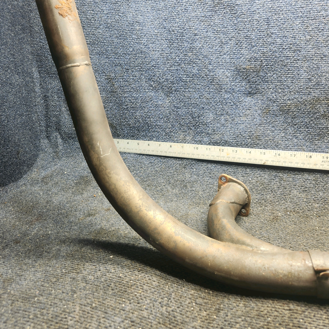 Used aircraft parts for sale, 99044-04 Piper PA-28-140 Exhaust Stack – Right Rear