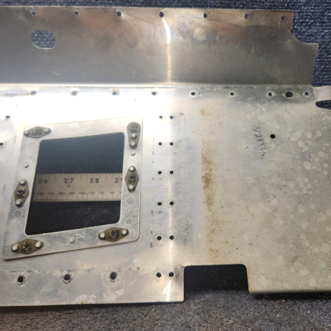 Used aircraft parts for sale, 0411955-5 cessna 150G Landing Gear Floorboard assembly