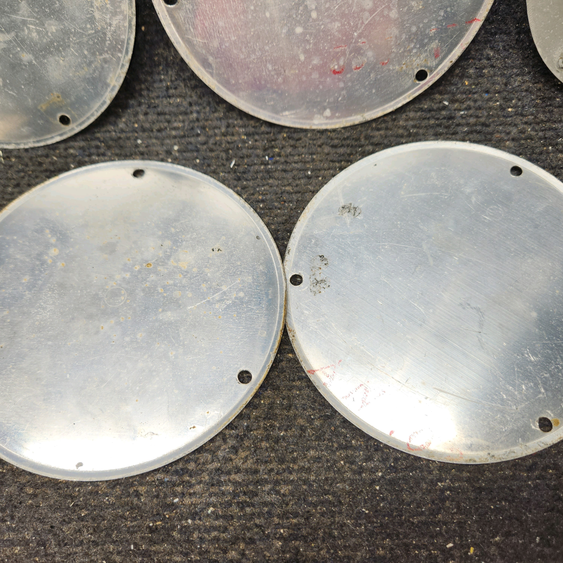 Used aircraft parts for sale, S225-1 Cessna 172E Inspection Cover Plate - Set of 5