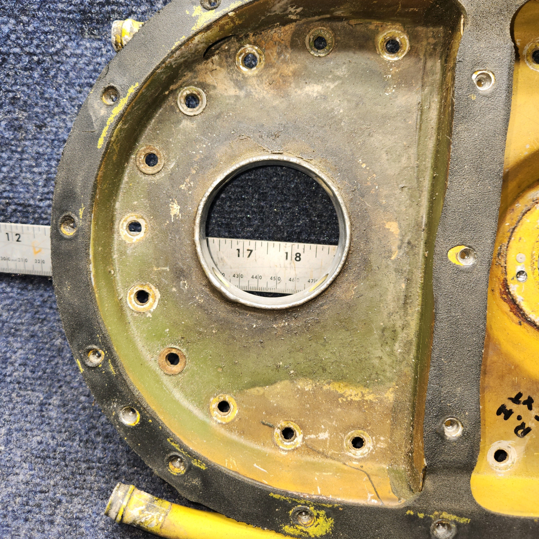 Used aircraft parts for sale, 23426-003 PIPER PA-24-250 Fuel Cell Access Plate Assembly RH