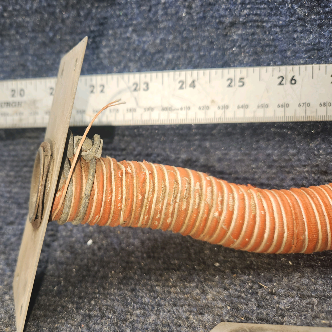 Used aircraft parts for sale, 69273-000 Piper PA28-140 Defroster Valve Housing