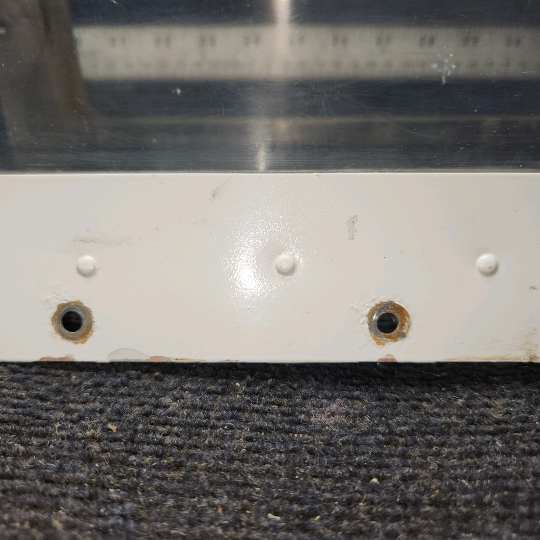 Used aircraft parts for sale, 0523115-3 Cessna C175 Landing Light Window