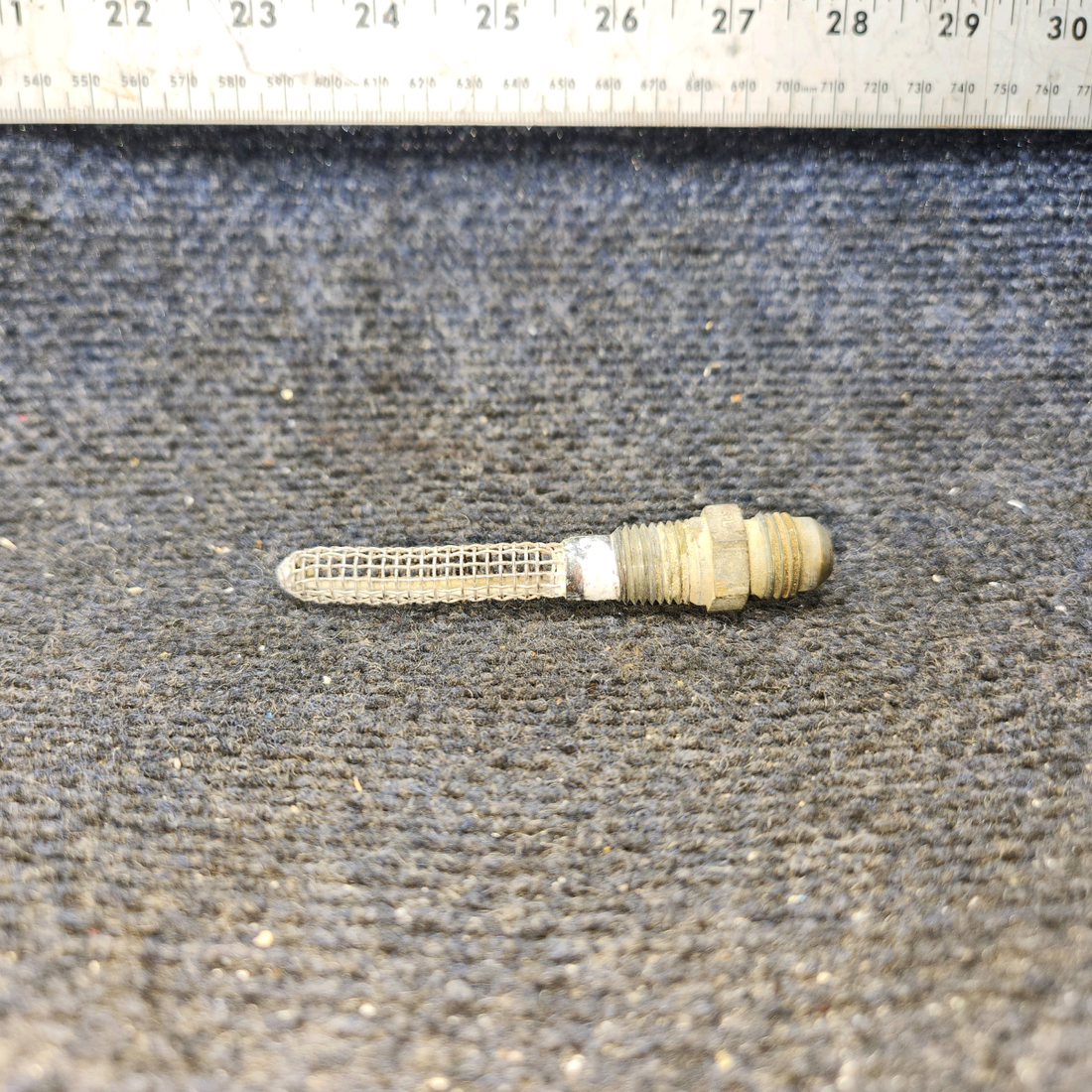 Used aircraft parts for sale, 0422130 Cessna 172F Fuel Tank Strainer (Finger Screen)