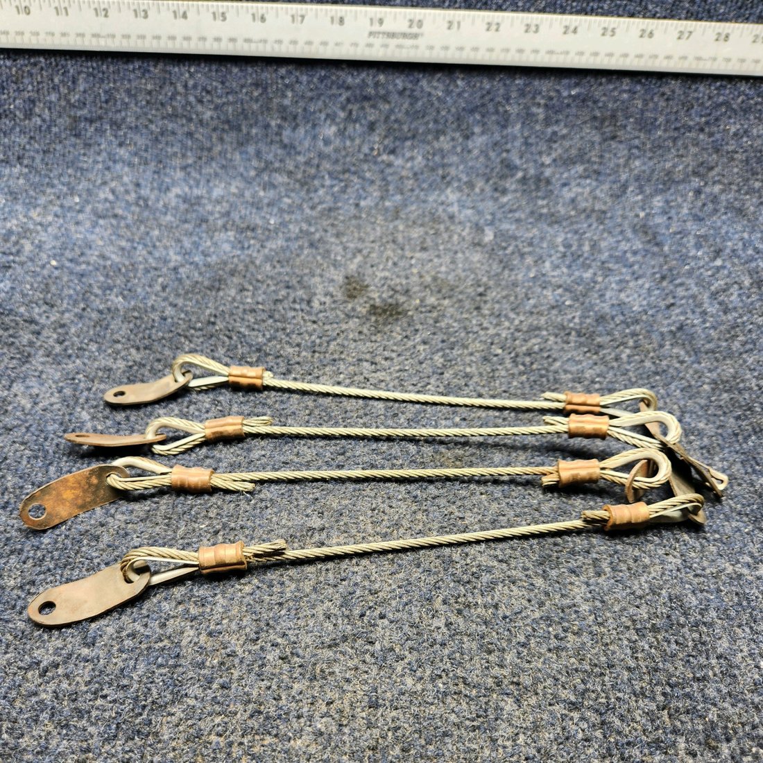 Used aircraft parts for sale, 530062-000 Mooney Texas Several SNUB CABLE "PRICE PER EACH"