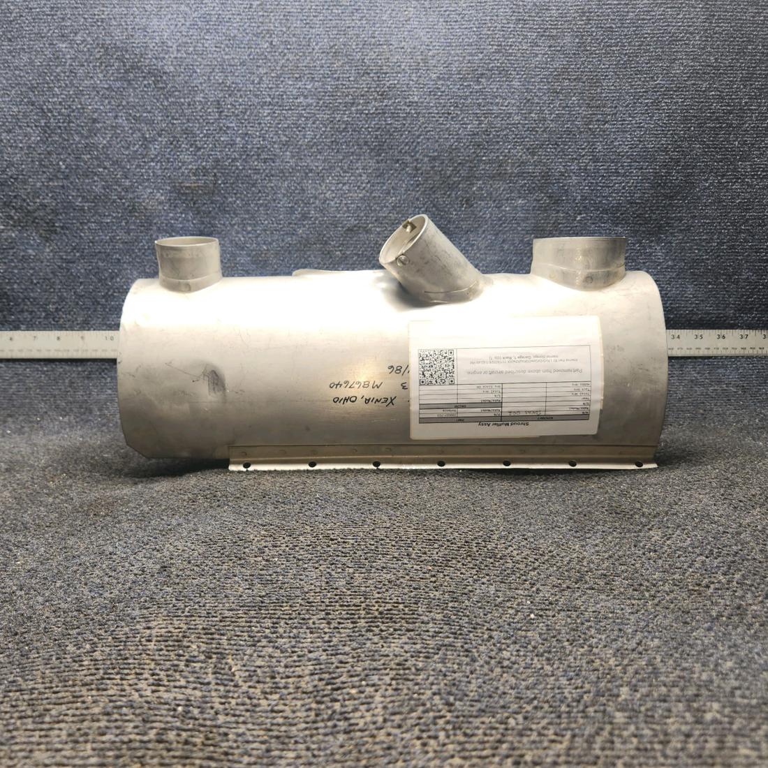 Used aircraft parts for sale, 099001-703 Bellanca Bellanca Shroud Muffler Assy