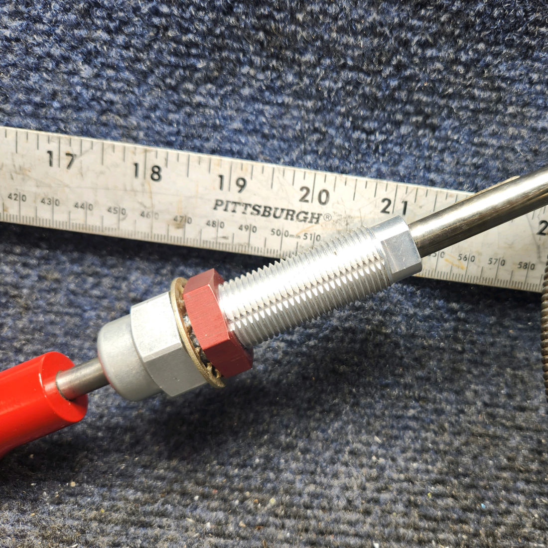 Used aircraft parts for sale, MC600-72 PIPER PA28-140 Universal Solid-Wire Vernier Mixture Control – 42"