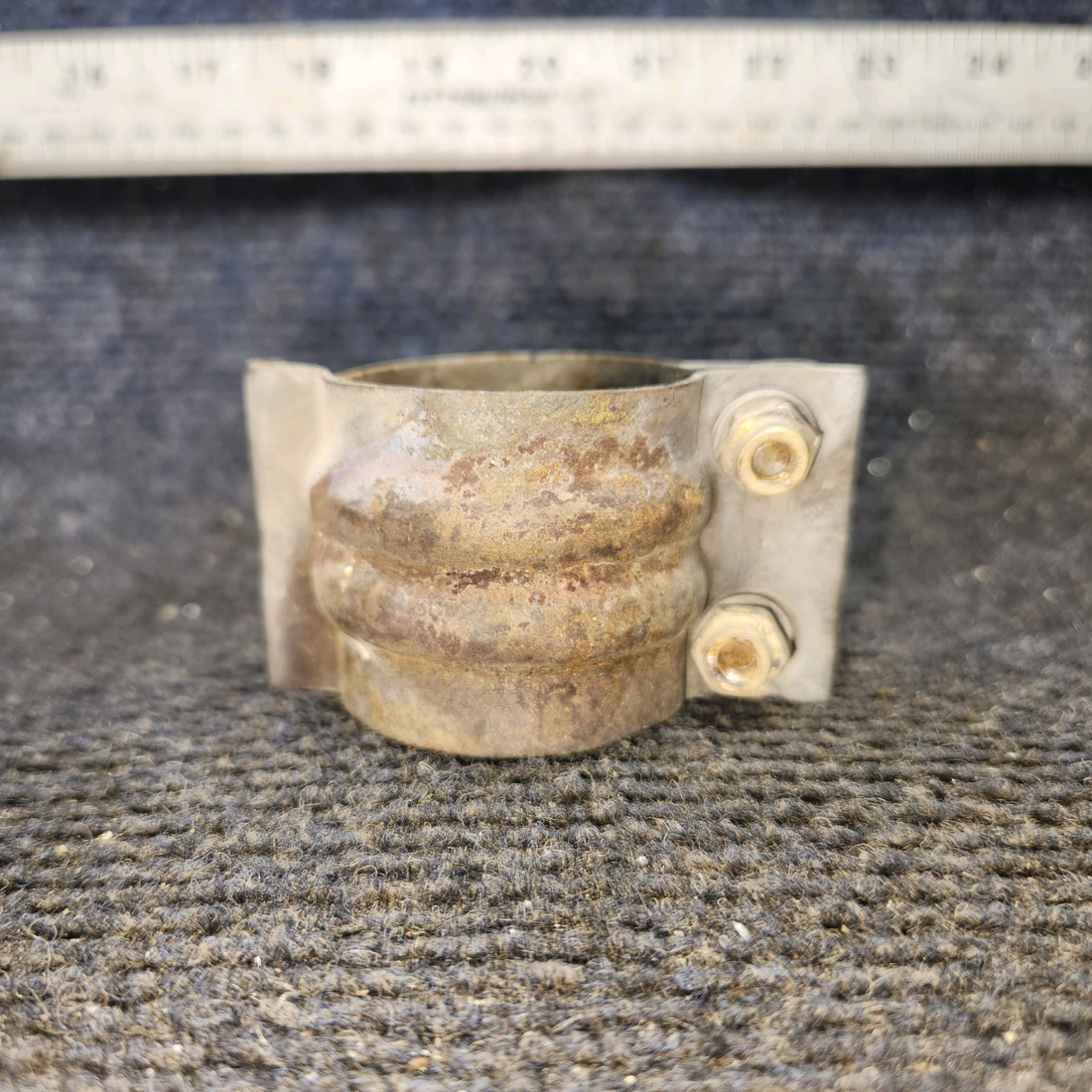 Used aircraft parts for sale, 0550176-50 Cessna 172E Exhaust Clamp Assy