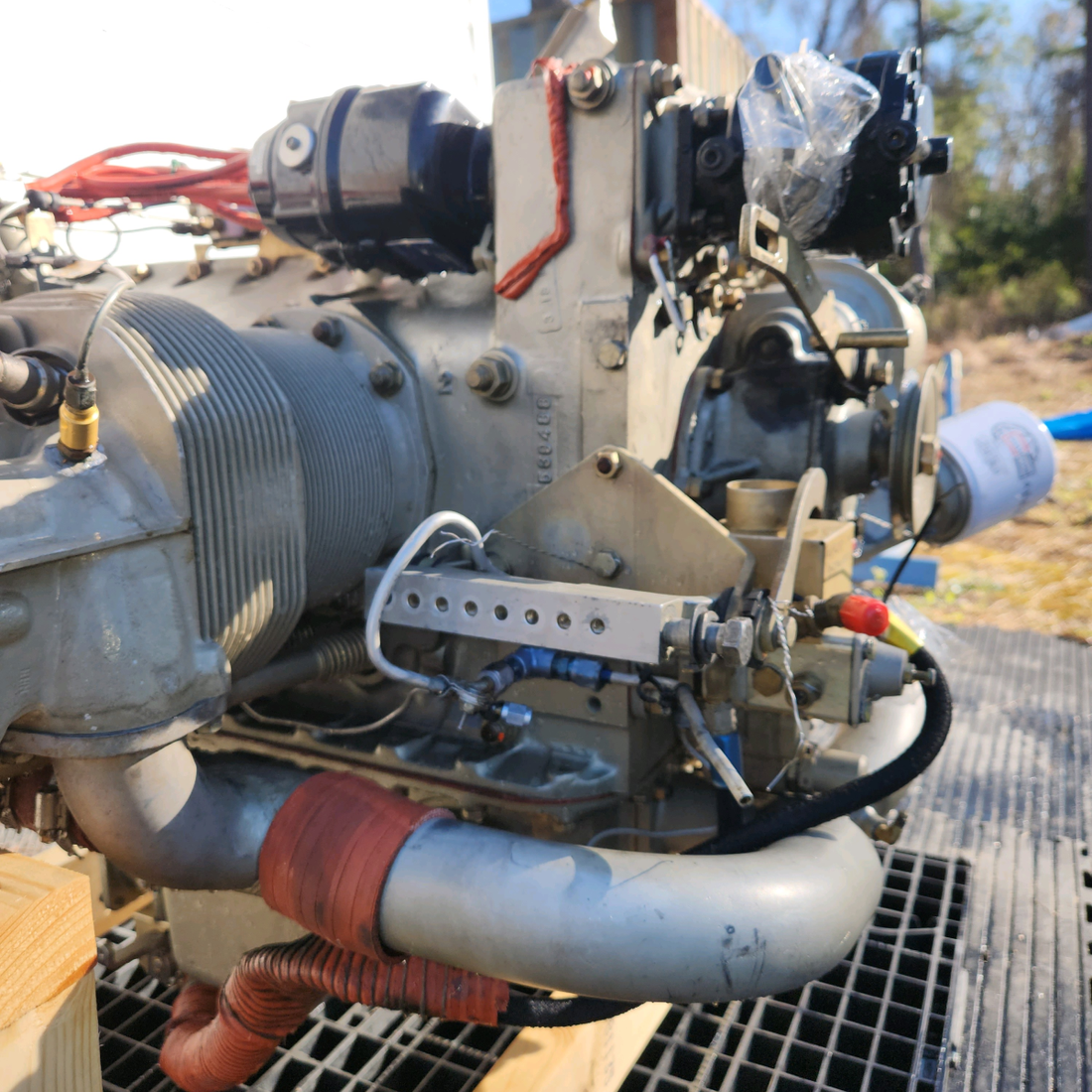 Used aircraft parts for sale, IO-470-J Continental IO-470 Beechcraft 35-33 Aircraft Engine