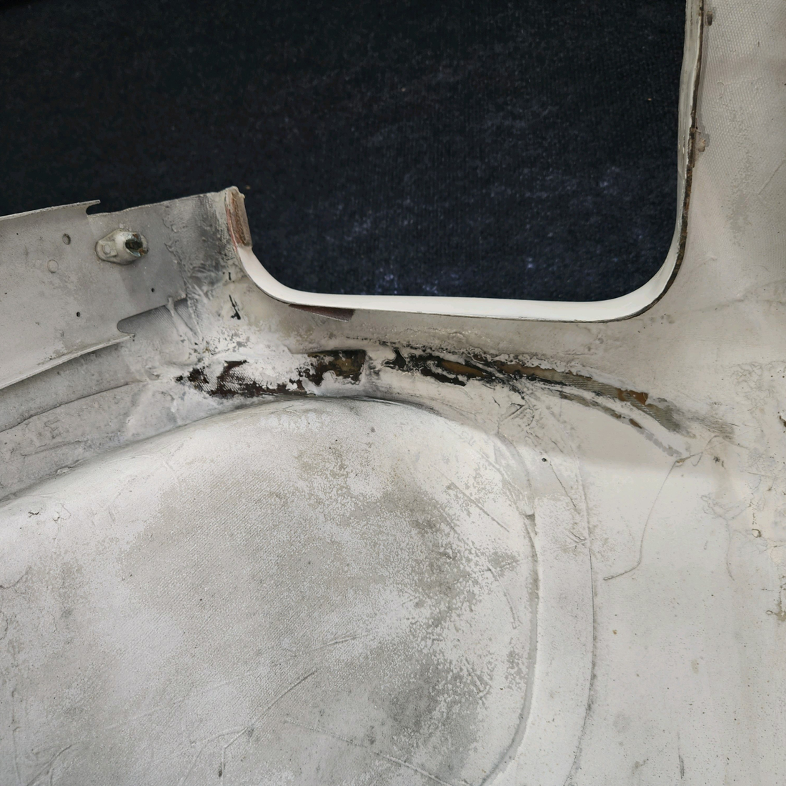 Used aircraft parts for sale, 169-910056-203 Beechcraft A24R Lower Engine Cowling