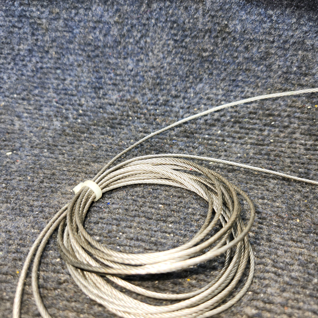 Used aircraft parts for sale, 35-524375 BEECHCRAFT F35 Elevator Trim Tab Actuator Housing & Cap with Cable