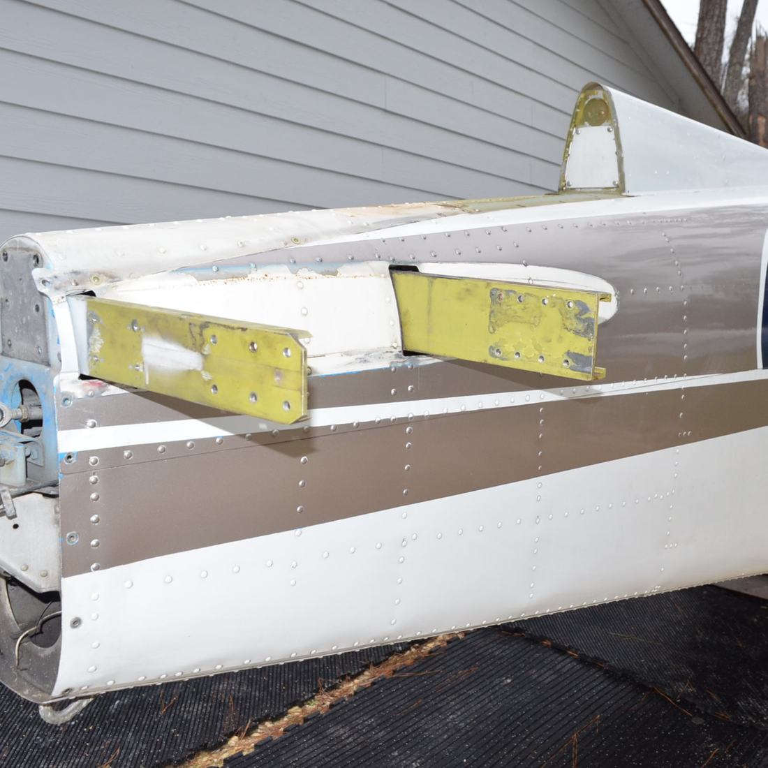 Used aircraft parts for sale, 95-B55 Baron BEECHCRAFT 95-55B FUSELAGE WITH BELLY LANDING, DAMAGE NOSE