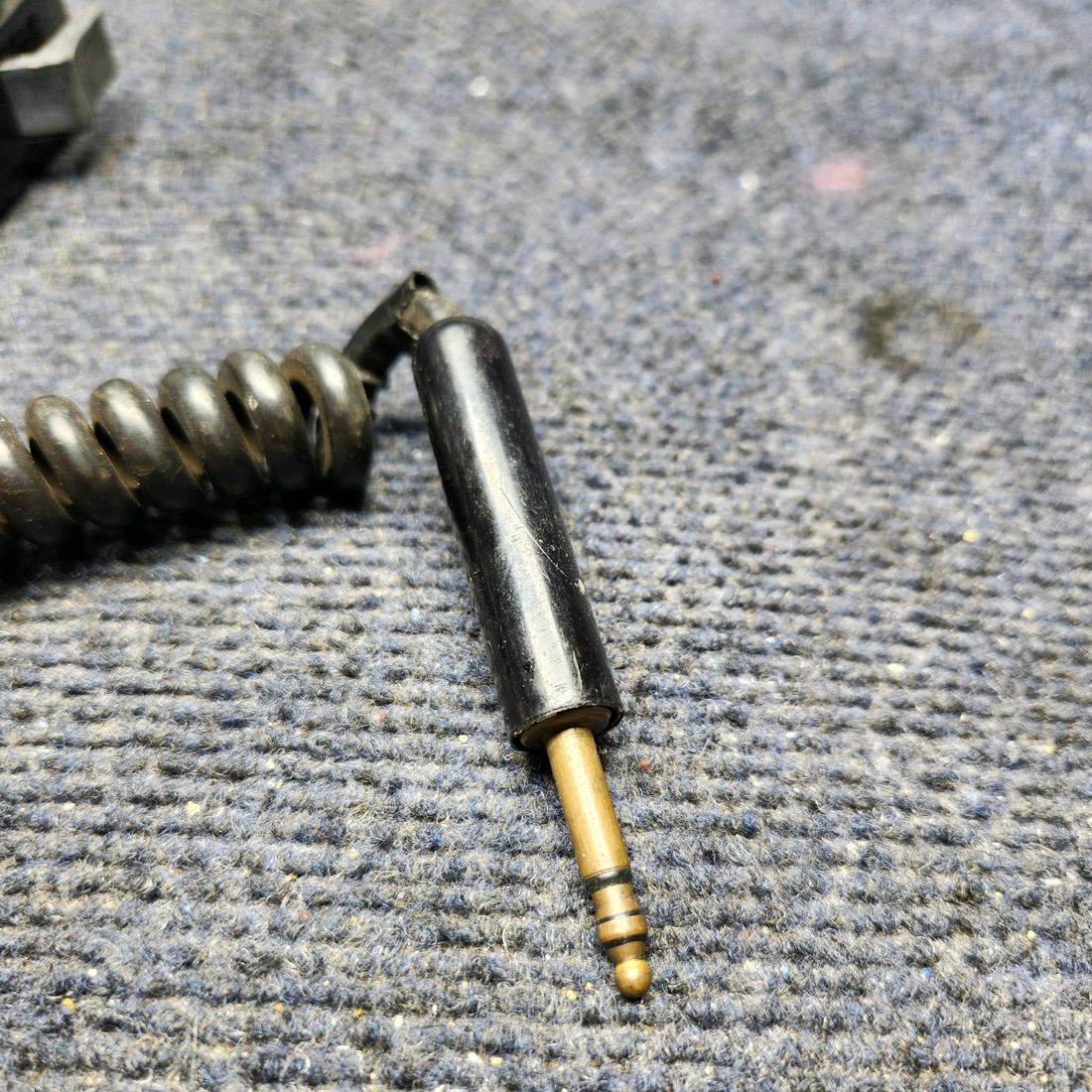 Used aircraft parts for sale, TEL-66C telex NOISE CANCELLING CARBON MICROPHONE