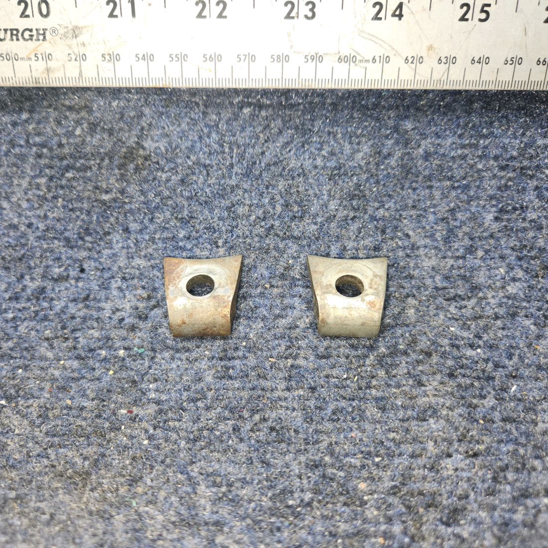 Used aircraft parts for sale, 66M21195 Lycoming 0-320-E2A American Gruman A1A MAGNETO CLAMP SET OF 2