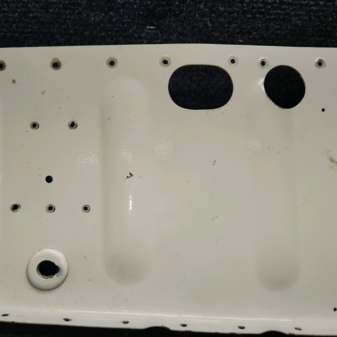 Used aircraft parts for sale, 0511000-43 Cessna 172E FWD Fuselage Rib LH has a crack
