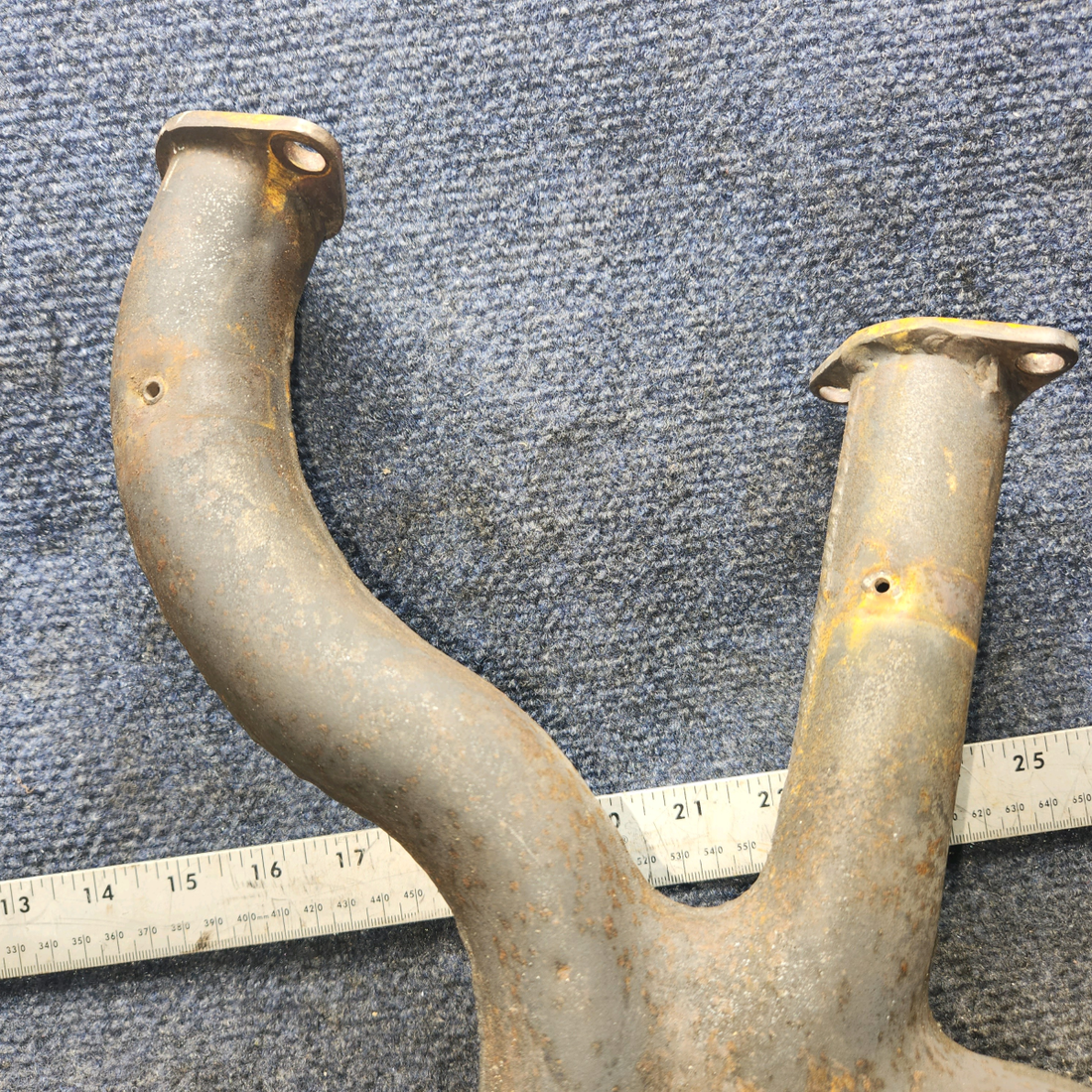 Used aircraft parts for sale, 35-950116 Beechcraft F35 Exhaust Stack Assembly - RH - Edge wear