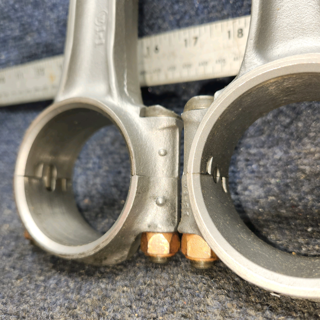 Used aircraft parts for sale, 78030 Lycoming O-320 Piper PA28-140 Connecting Rod (Red Tag)Set of 4