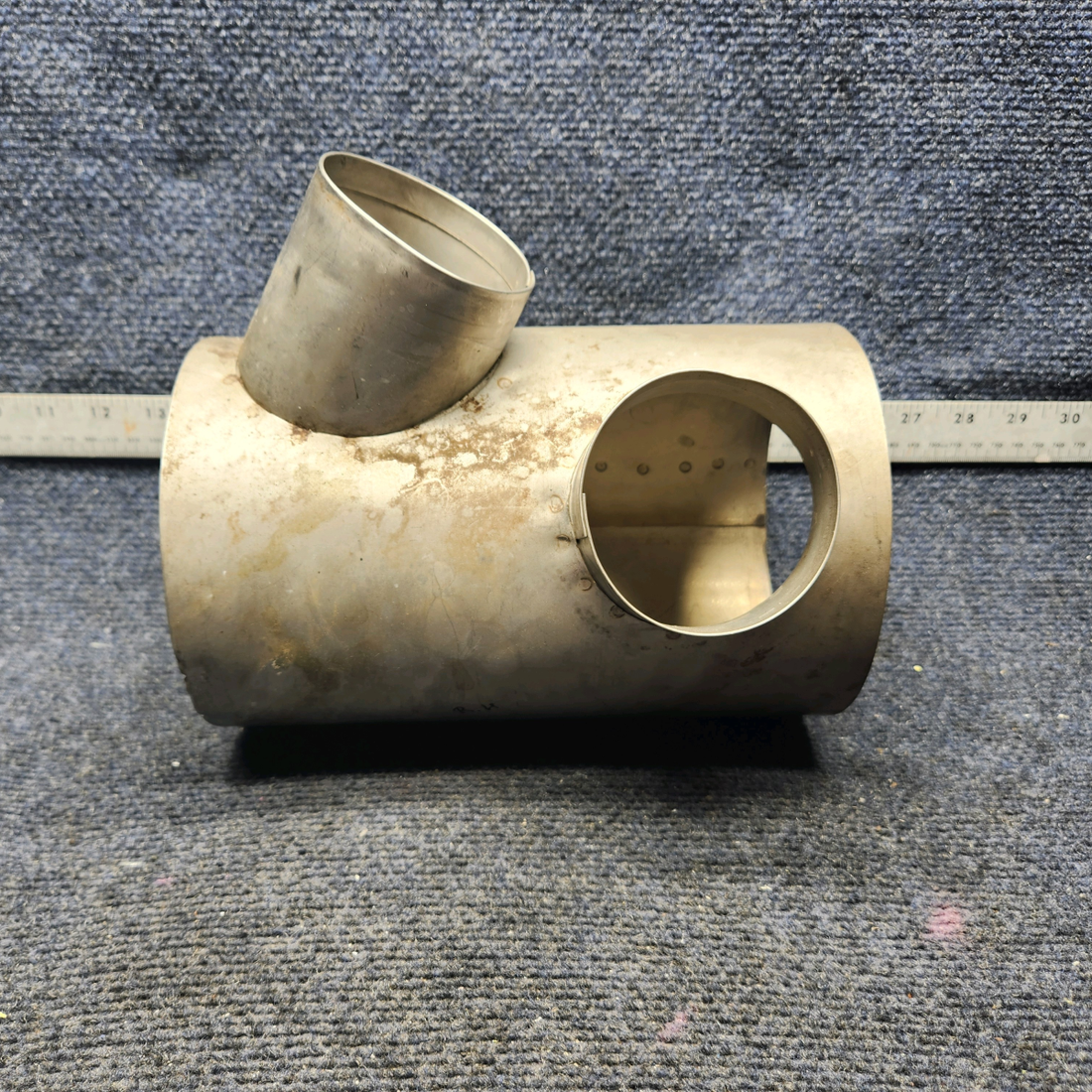 Used aircraft parts for sale, 701-50 Beechcraft F33A SHROUD EXHAUST HEATER RH
