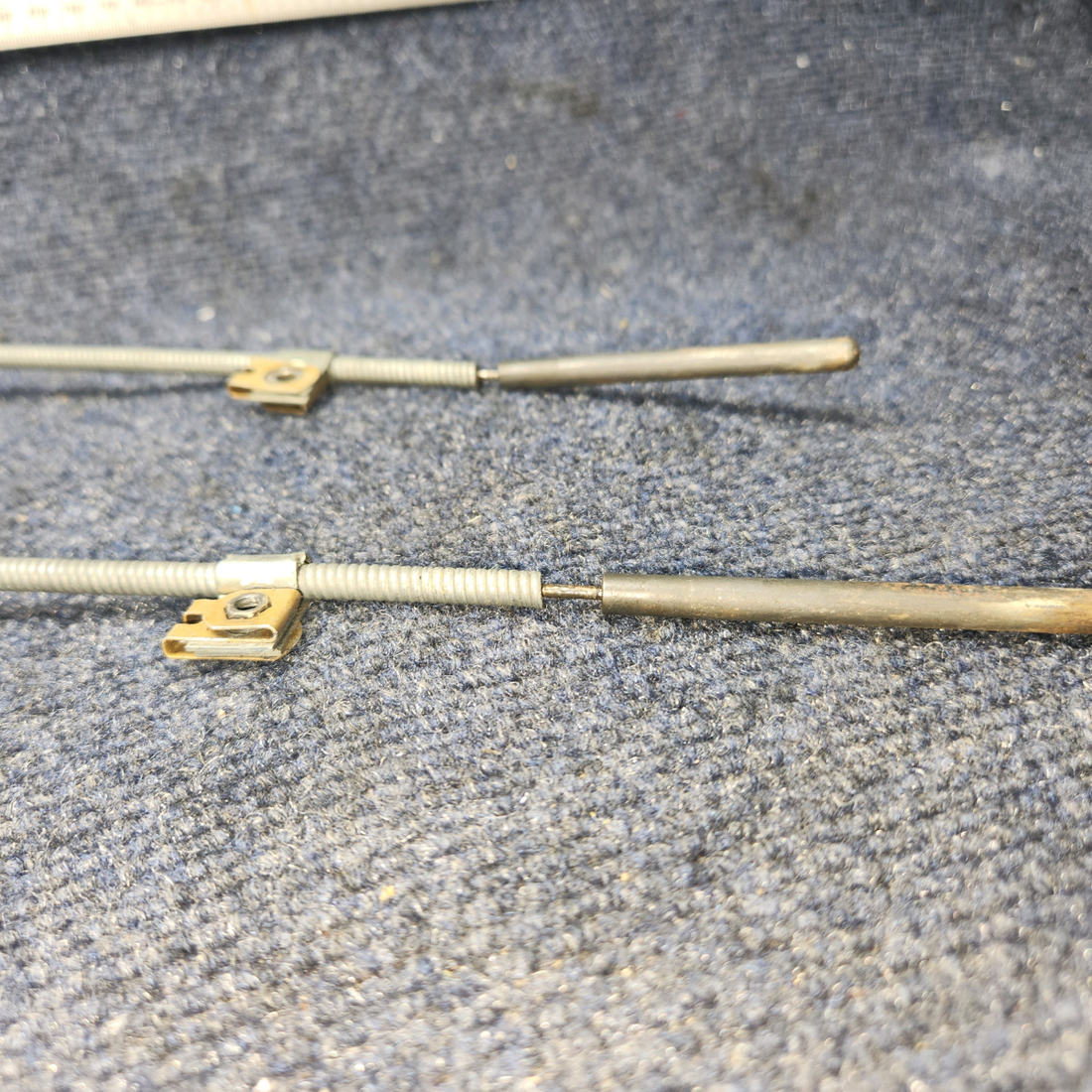 Used aircraft parts for sale, 9860065-1 Cessna 172RG Cable Assy Upper Aft Pin 34" -  Price Per Each