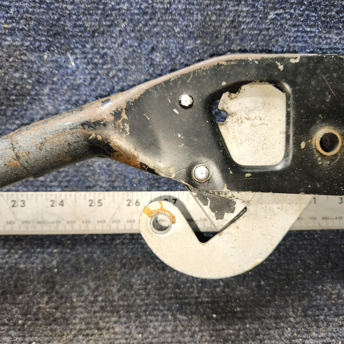 Used aircraft parts for sale, 0510166-4 Cessna C175 Control Level Flap Assy