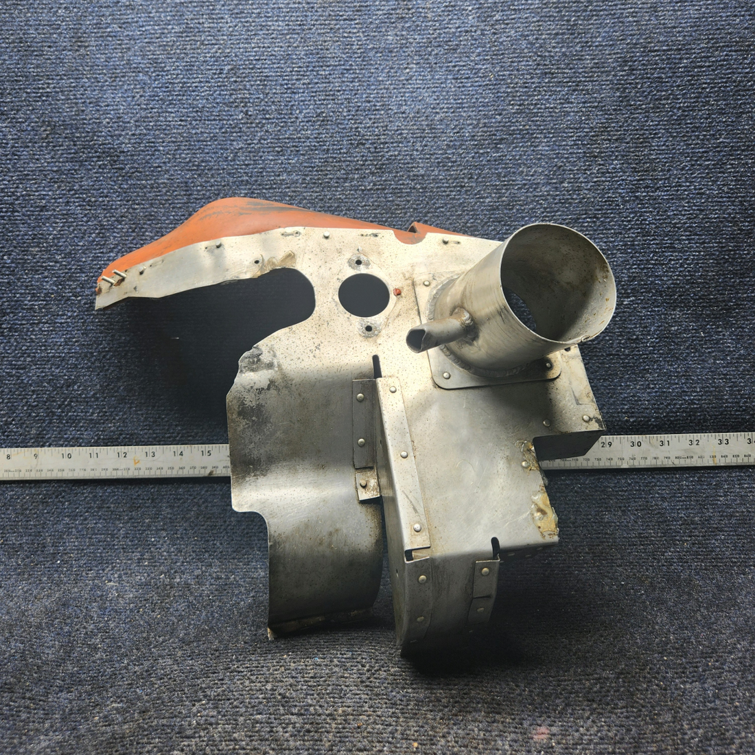 Used aircraft parts for sale, 66677-000 Lycoming O-320 Piper PA28-140 Engine Baffle - RH