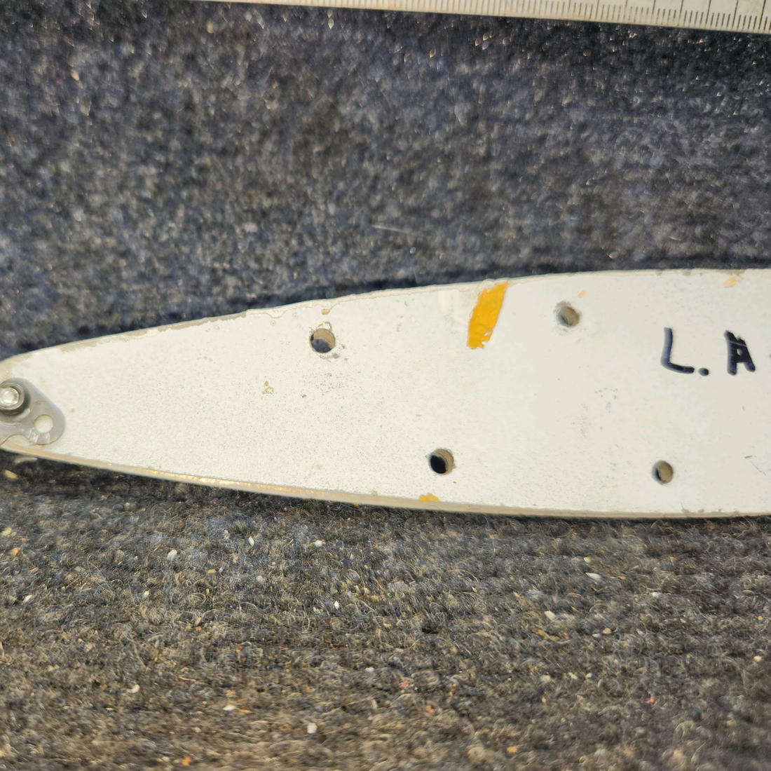 Used aircraft parts for sale, 0511237-1, 0511238-1 Cessna 172 Upper Cabin Door Forward & Aft Hinge LH
